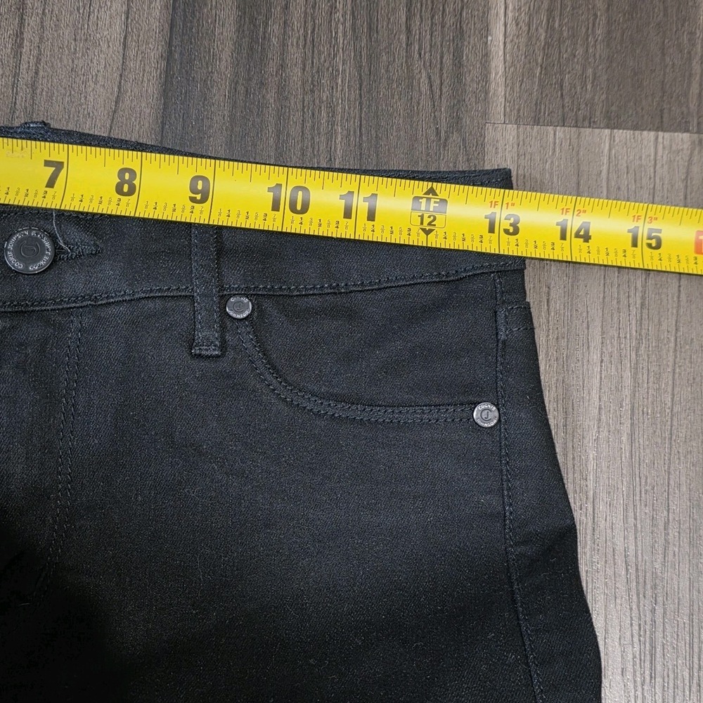 CJ by Cookie Johnson Joy Legging Black Stretch Pants USA Made Women Size 26 (6) - Picture 7 of 10
